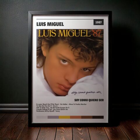 Cuadro Luis Miguel – Soy Como Quiero Ser