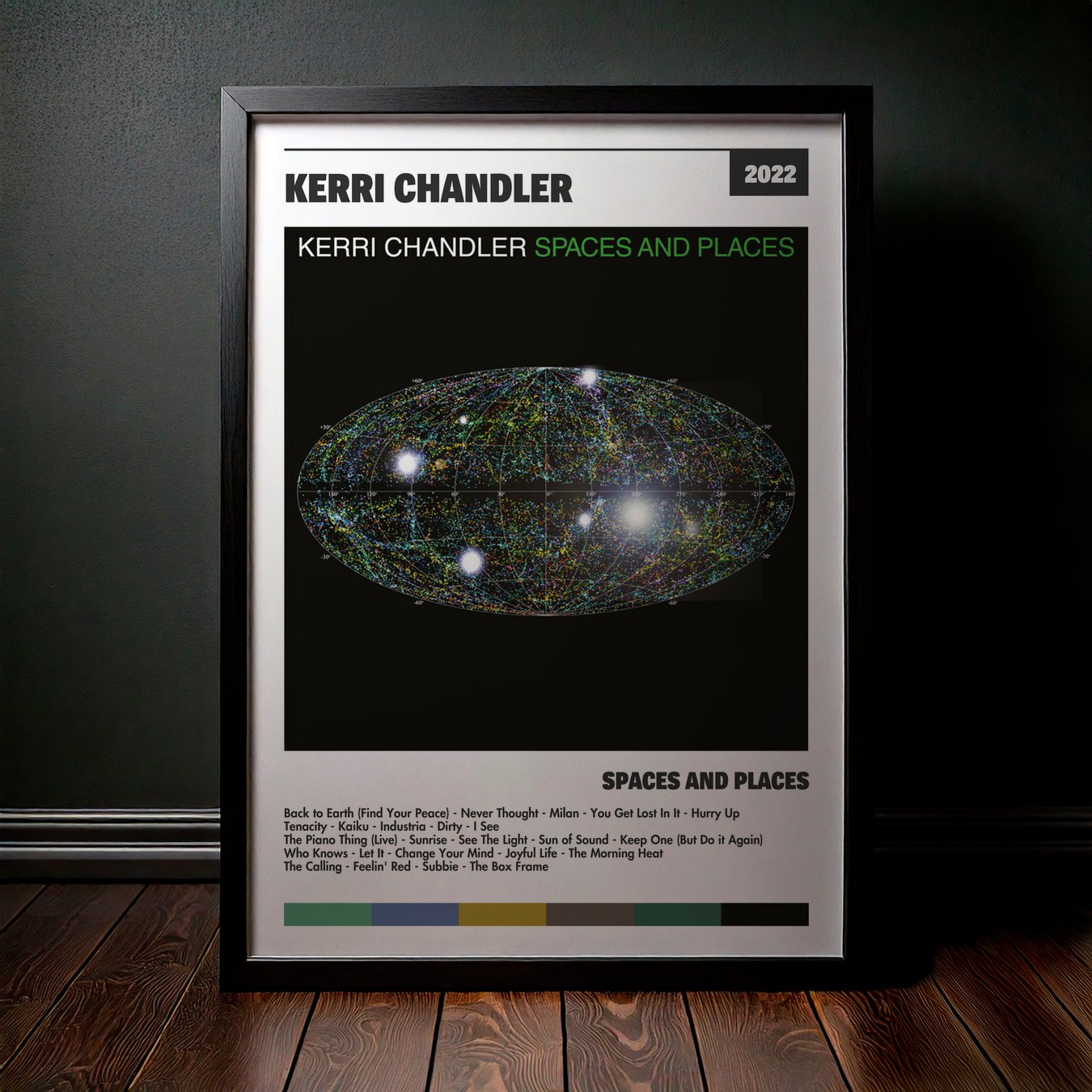 Cuadro Kerri Chandler – Spaces and Places