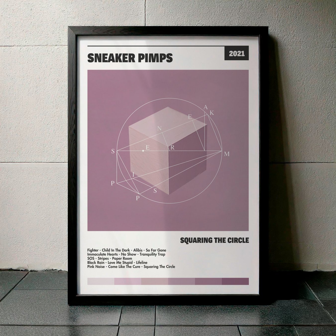 Cuadro Sneaker Pimps – Squaring The Circle