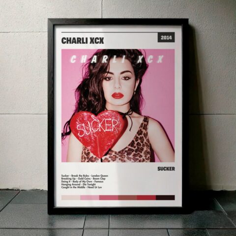 Cuadro Charli Xcx – SUCKER