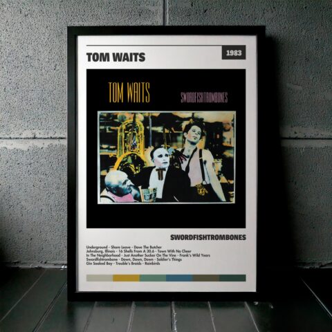Cuadro Tom Waits – Swordfishtrombones