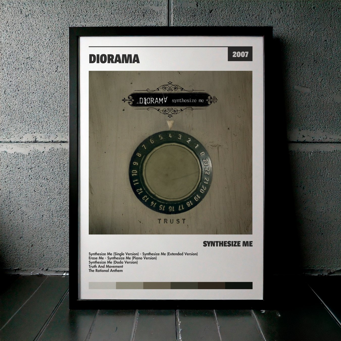 Cuadro Diorama – Synthesize me