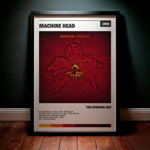 Cuadro Machine Head – The Burning Red