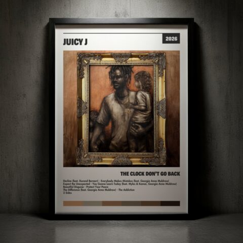 Cuadro Juicy J – The Clock Don’t Go Back