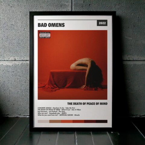 Cuadro Bad Omens – THE DEATH OF PEACE OF MIND