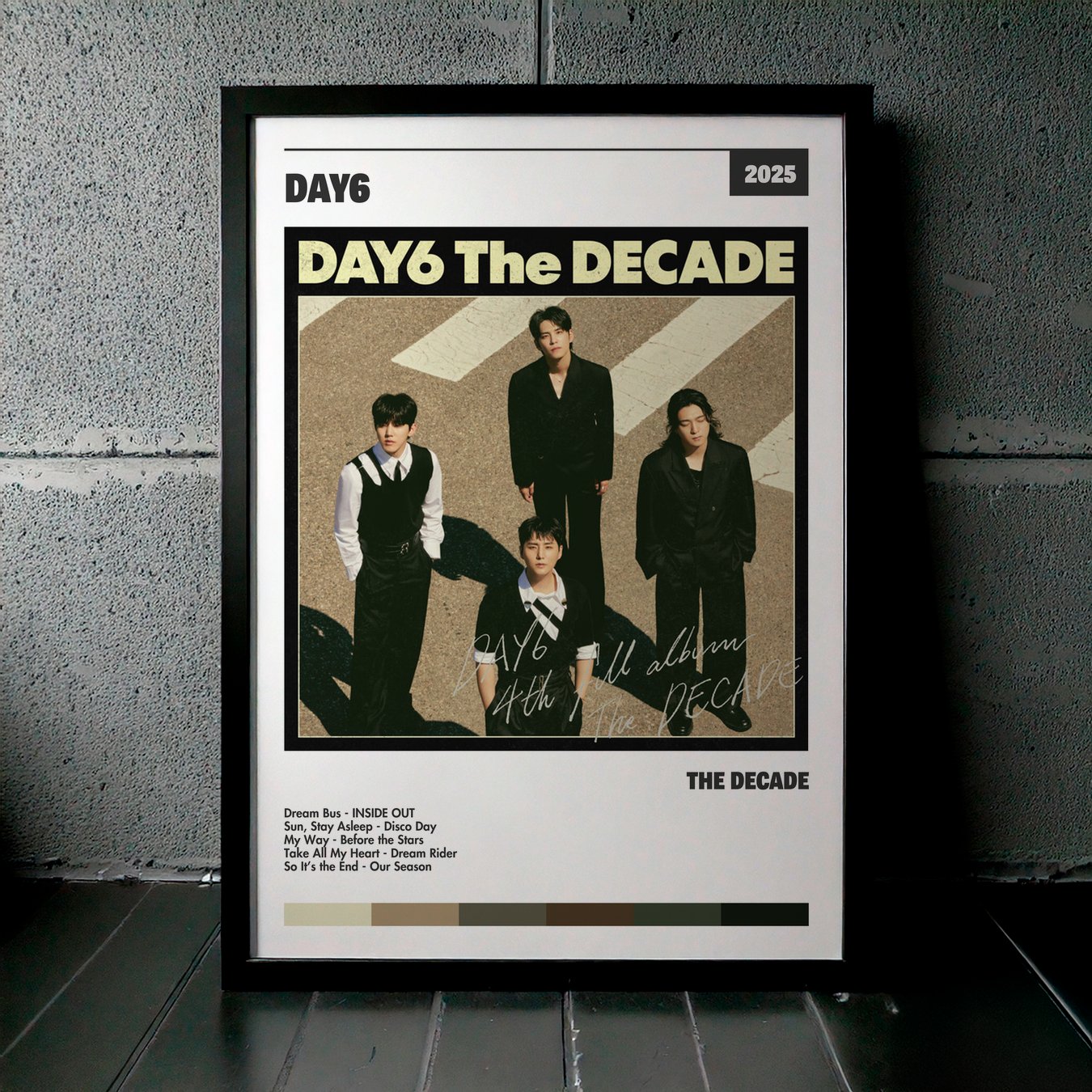 Cuadro Day6 – The DECADE