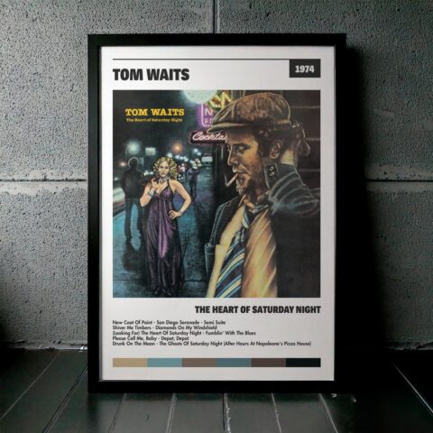 Cuadro Tom Waits – The Heart Of Saturday Night
