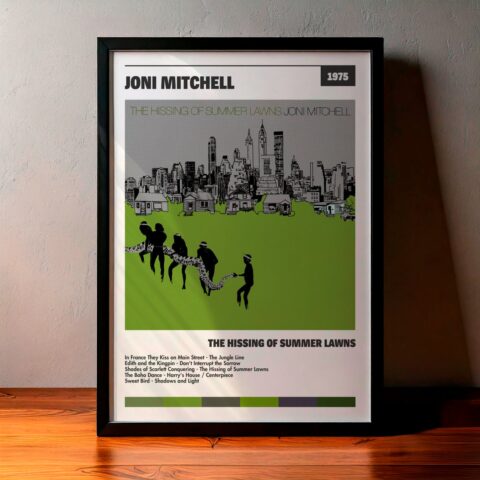 Cuadro Joni Mitchell – The Hissing of Summer Lawns