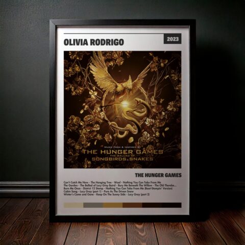 Cuadro Olivia Rodrigo – The Hunger Games