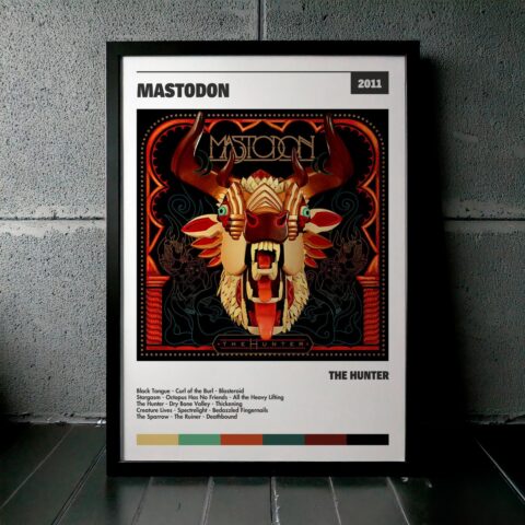 Cuadro Mastodon – The Hunter