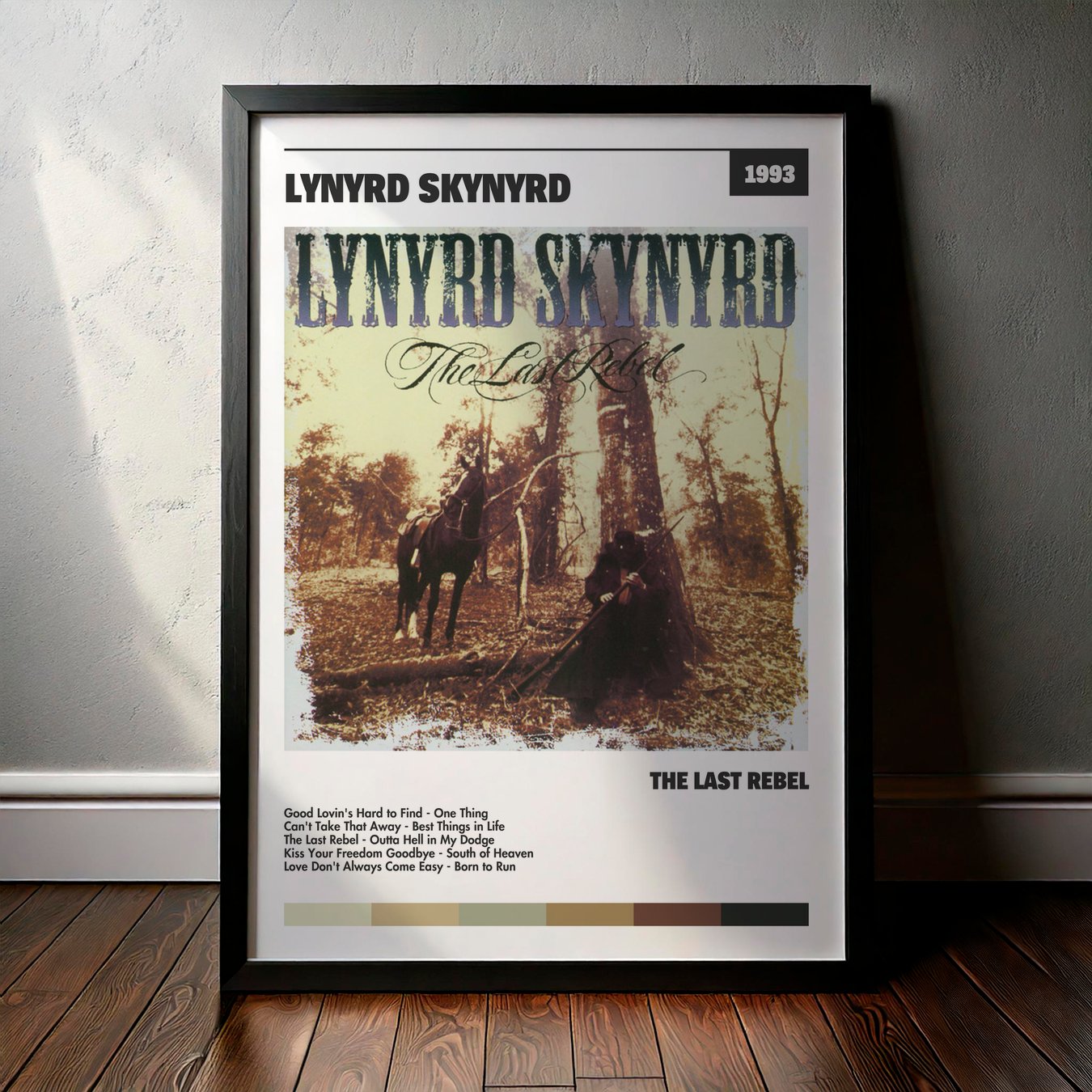Cuadro Lynyrd Skynyrd – The Last Rebel