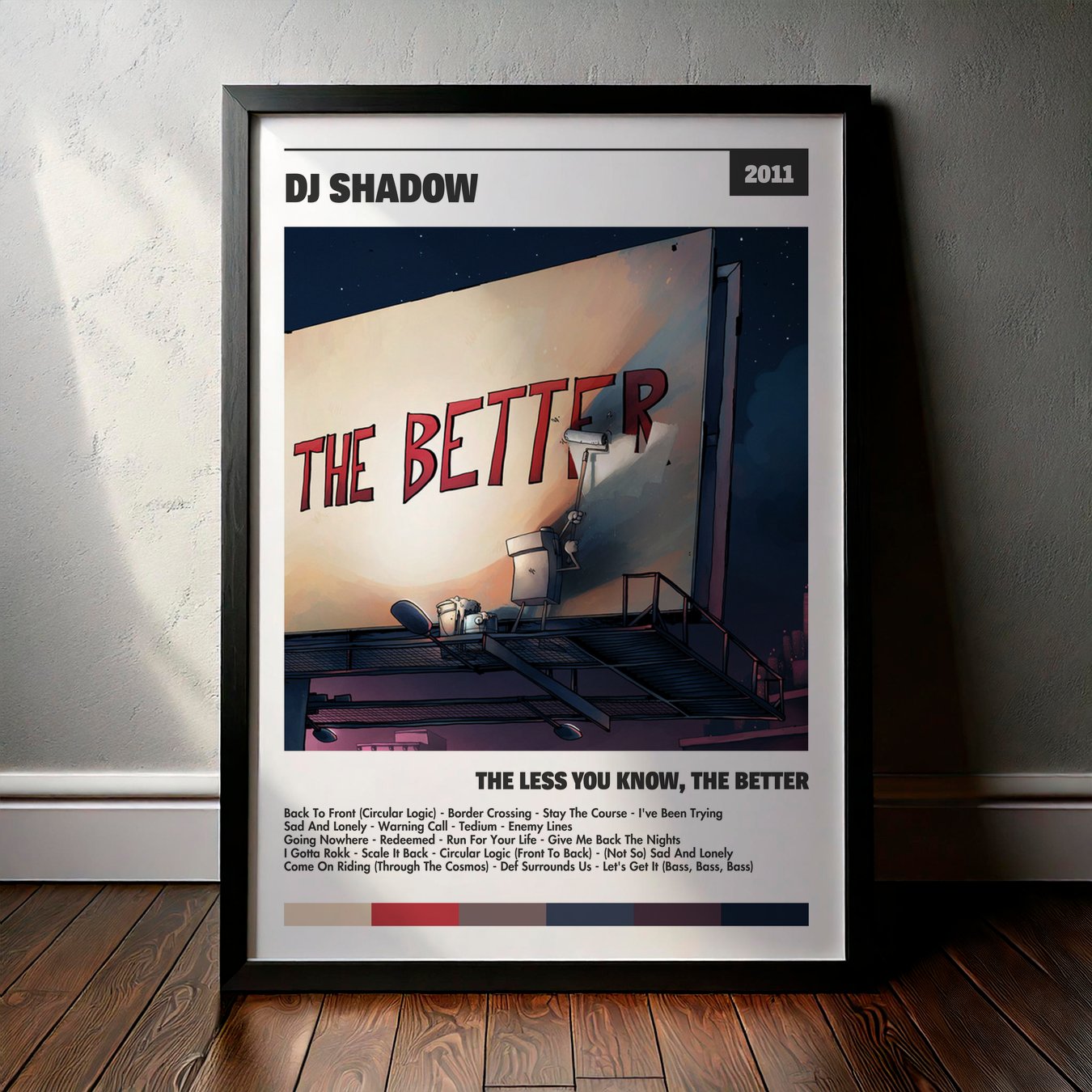 Cuadro Dj Shadow – The Less You Know, The Better