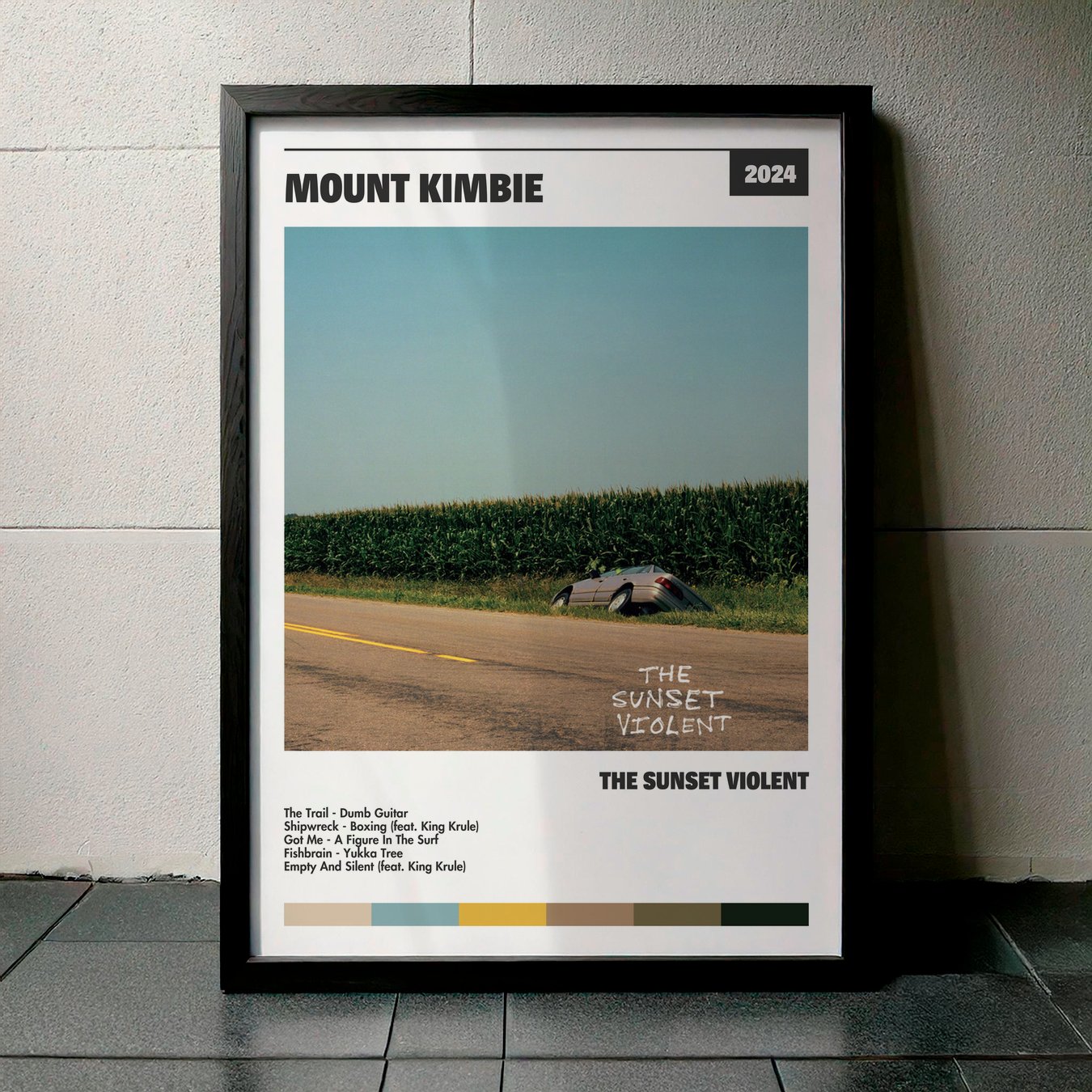 Cuadro Mount Kimbie – The Sunset Violent