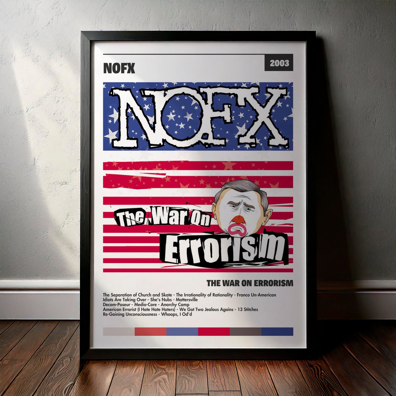 Cuadro Nofx – The War on Errorism