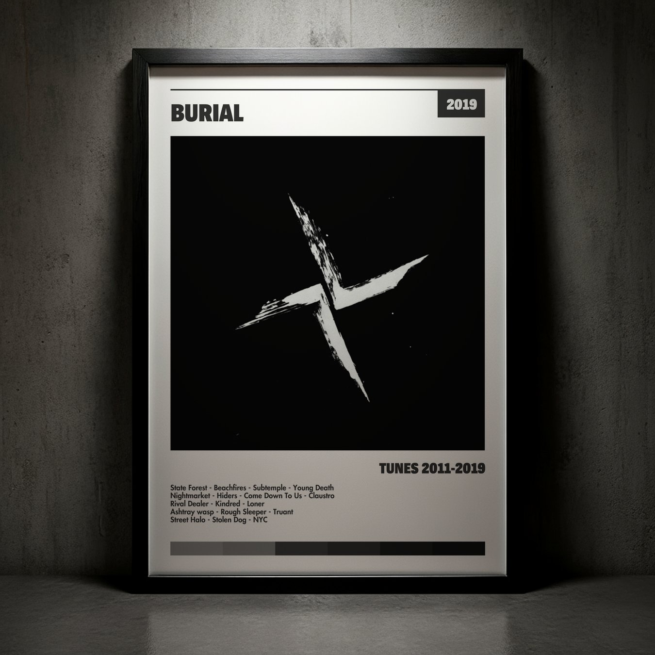 Cuadro Burial – Tunes 2011-2019