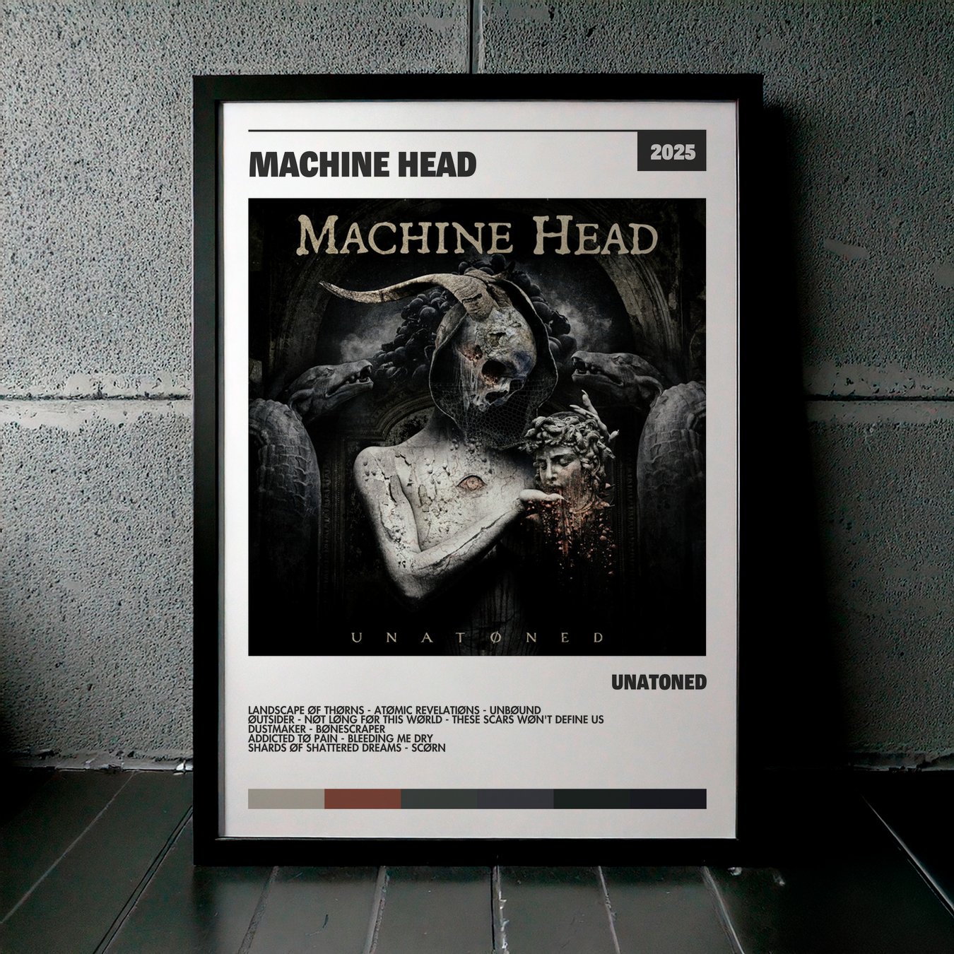 Cuadro Machine Head – UNATØNED