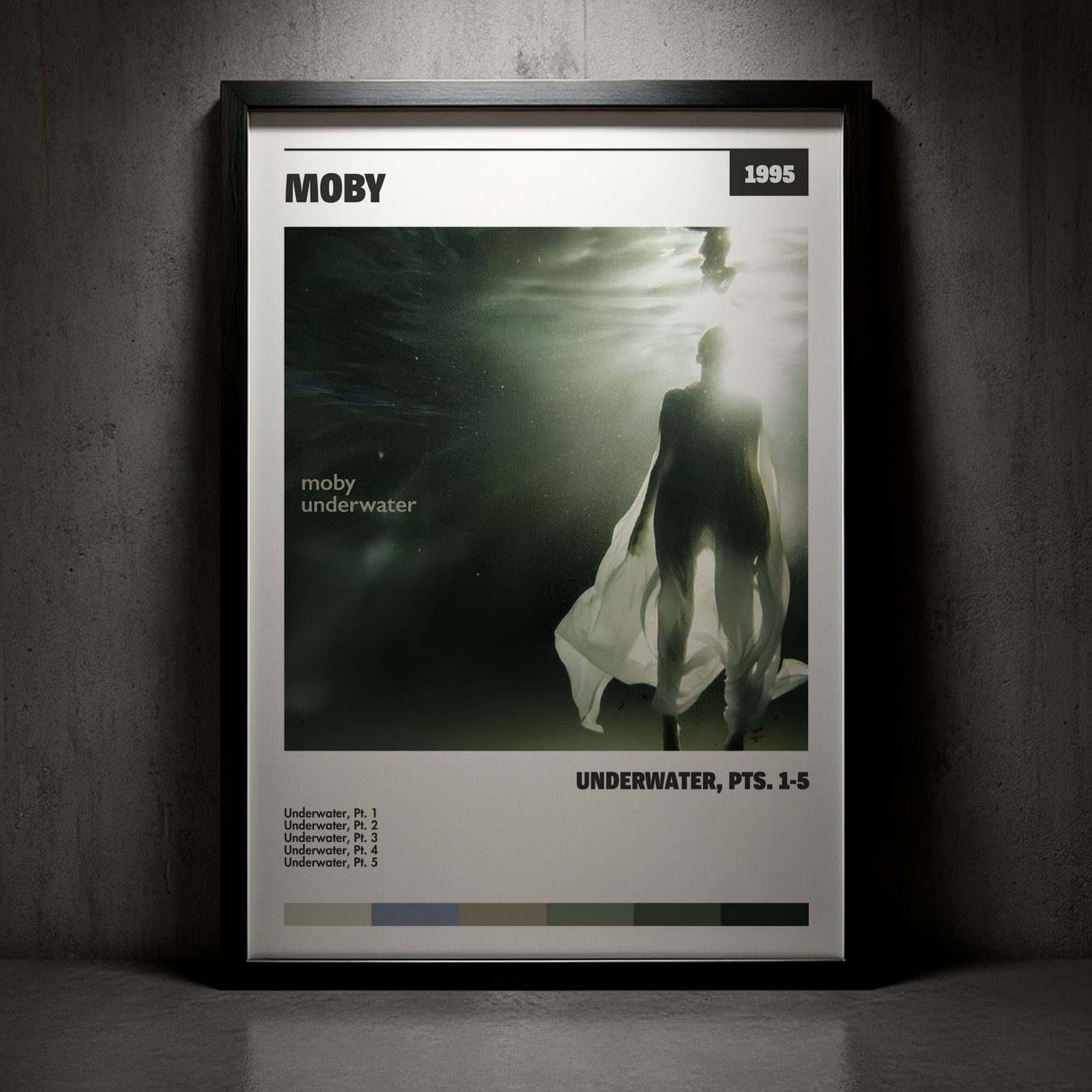 Cuadro Moby – Underwater, Pts. 1-5