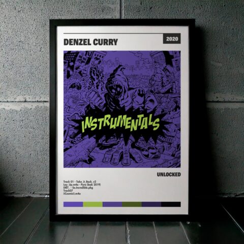 Cuadro Denzel Curry – UNLOCKED