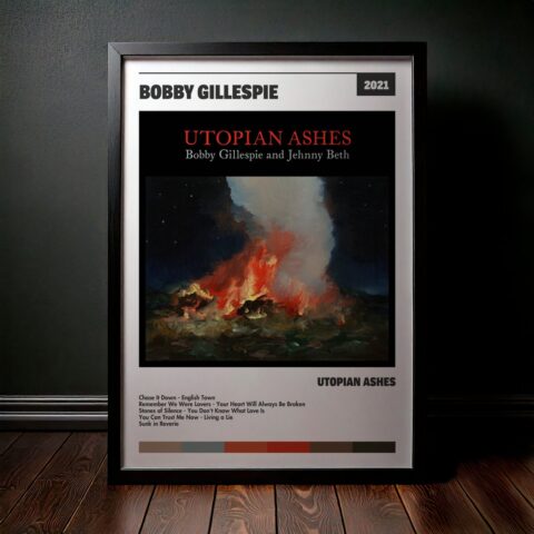 Cuadro Bobby Gillespie – Utopian Ashes