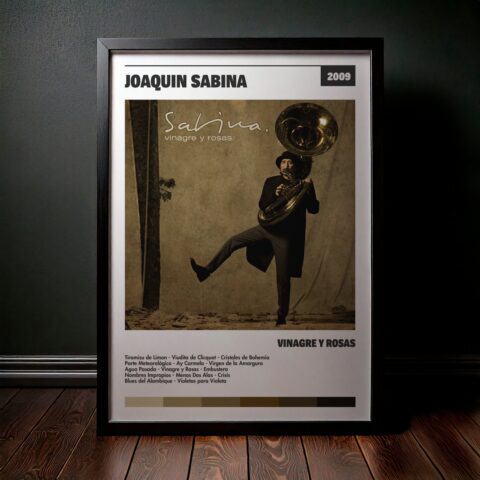 Cuadro Joaquín Sabina – Vinagre Y Rosas