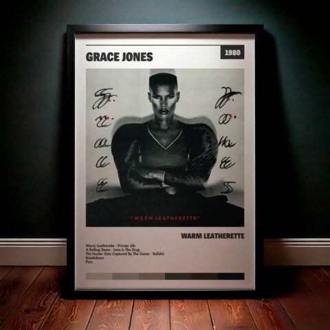Cuadro Grace Jones – Warm Leatherette