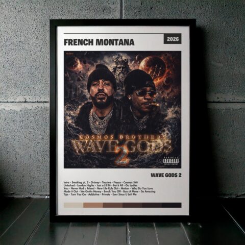 Cuadro French Montana – Wave Gods 2
