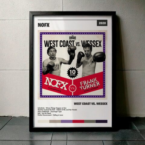 Cuadro Nofx – West Coast vs. Wessex