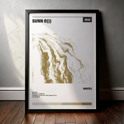 Cuadro Sunn O))) – White1