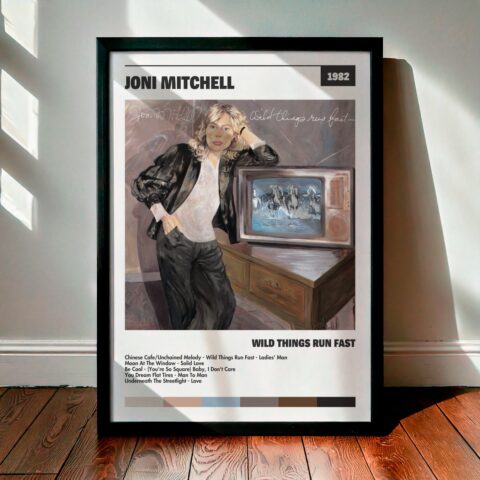 Cuadro Joni Mitchell – Wild Things Run Fast