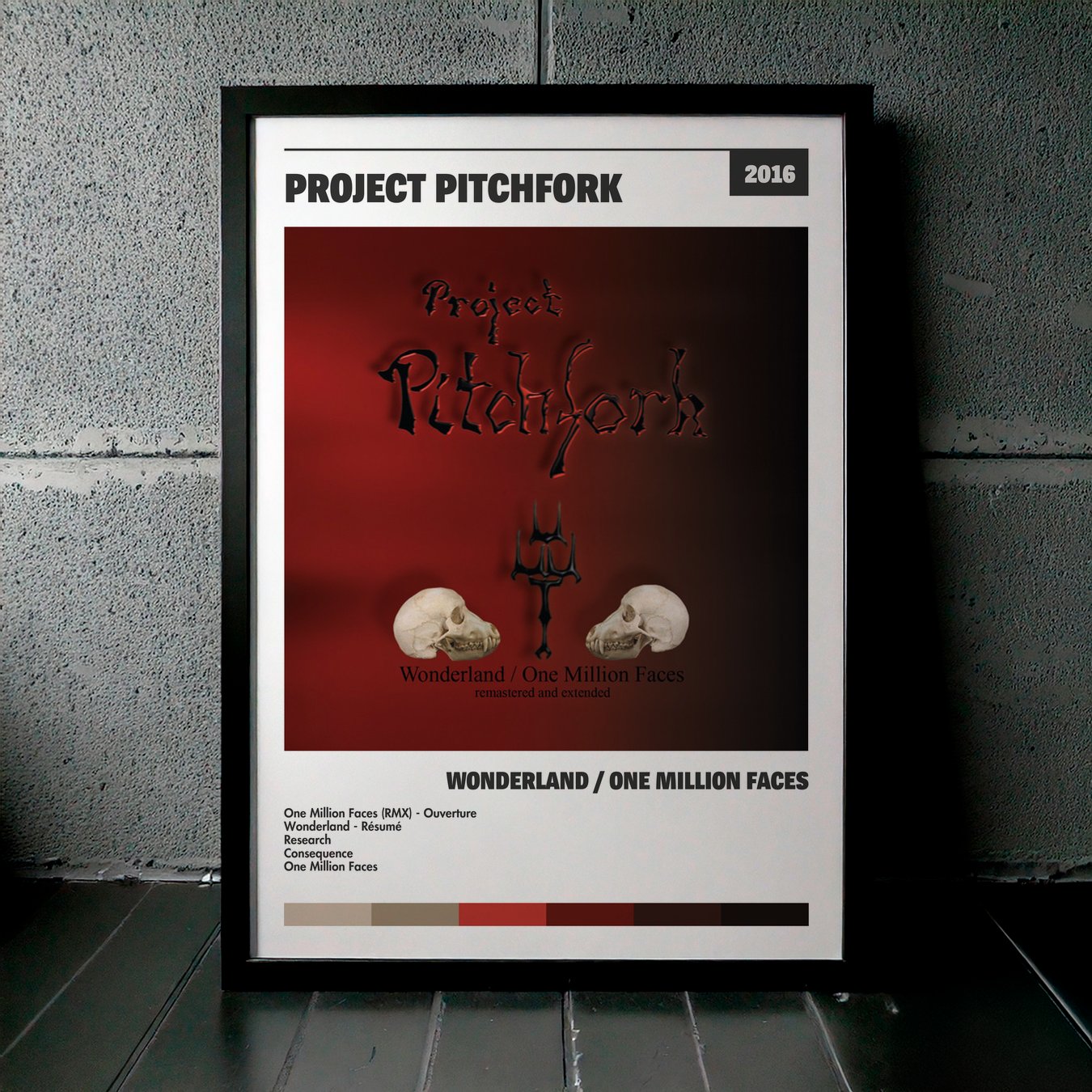 Cuadro Project Pitchfork – Wonderland / One Million Faces