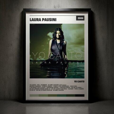 Cuadro Laura Pausini – YO CANTO