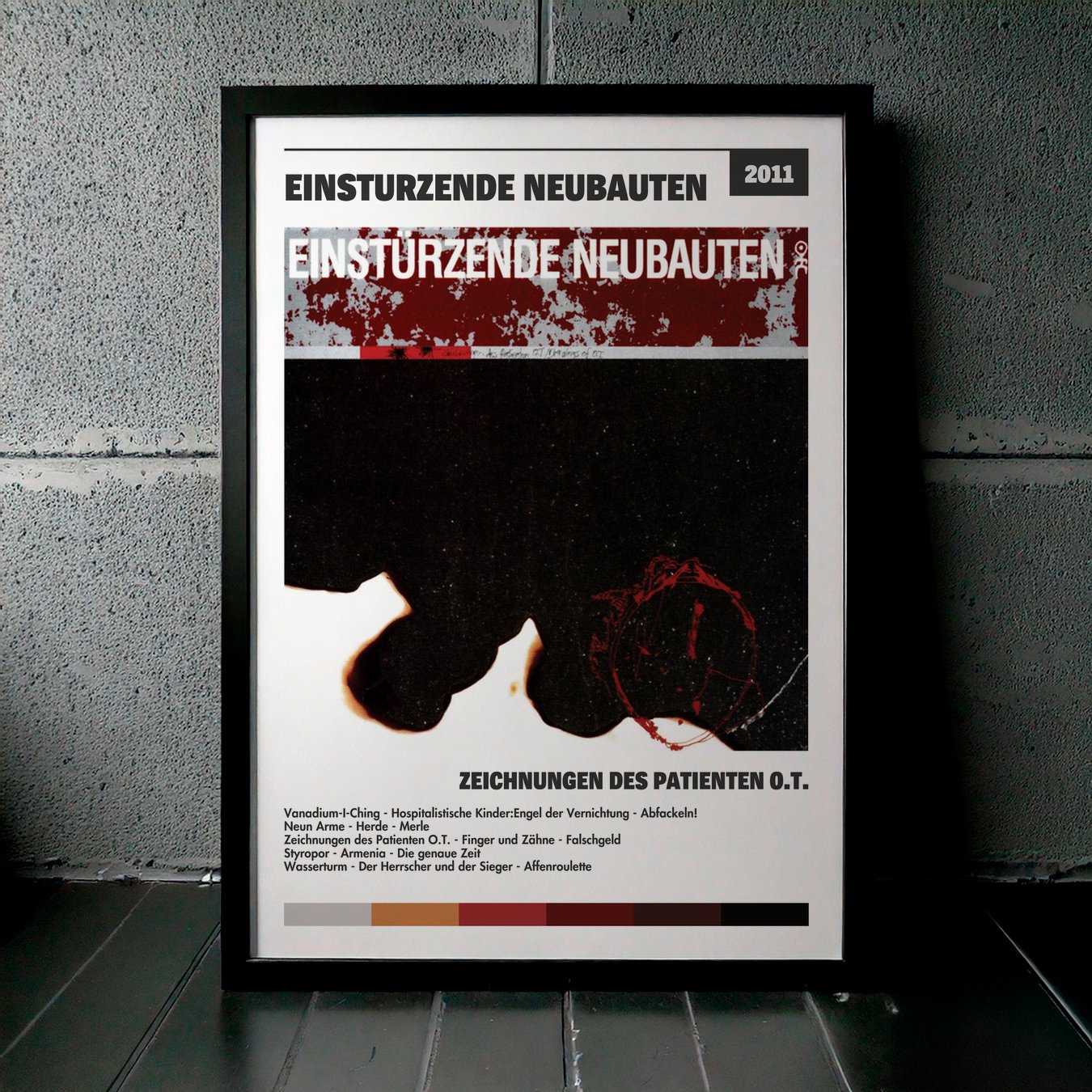 Cuadro Einstürzende Neubauten – Zeichnungen des Patienten O.T.